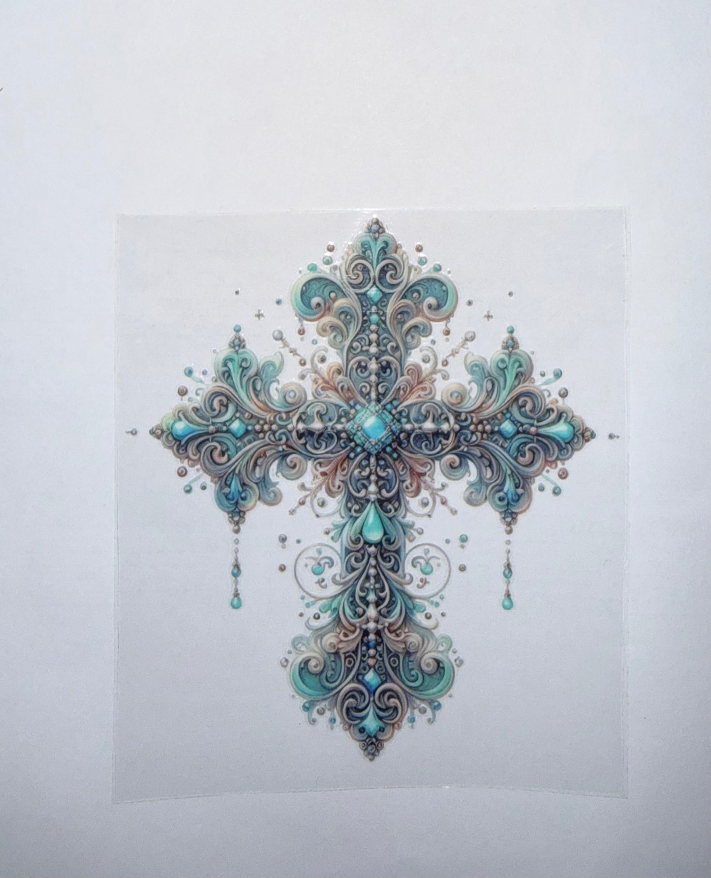 Teal Cross